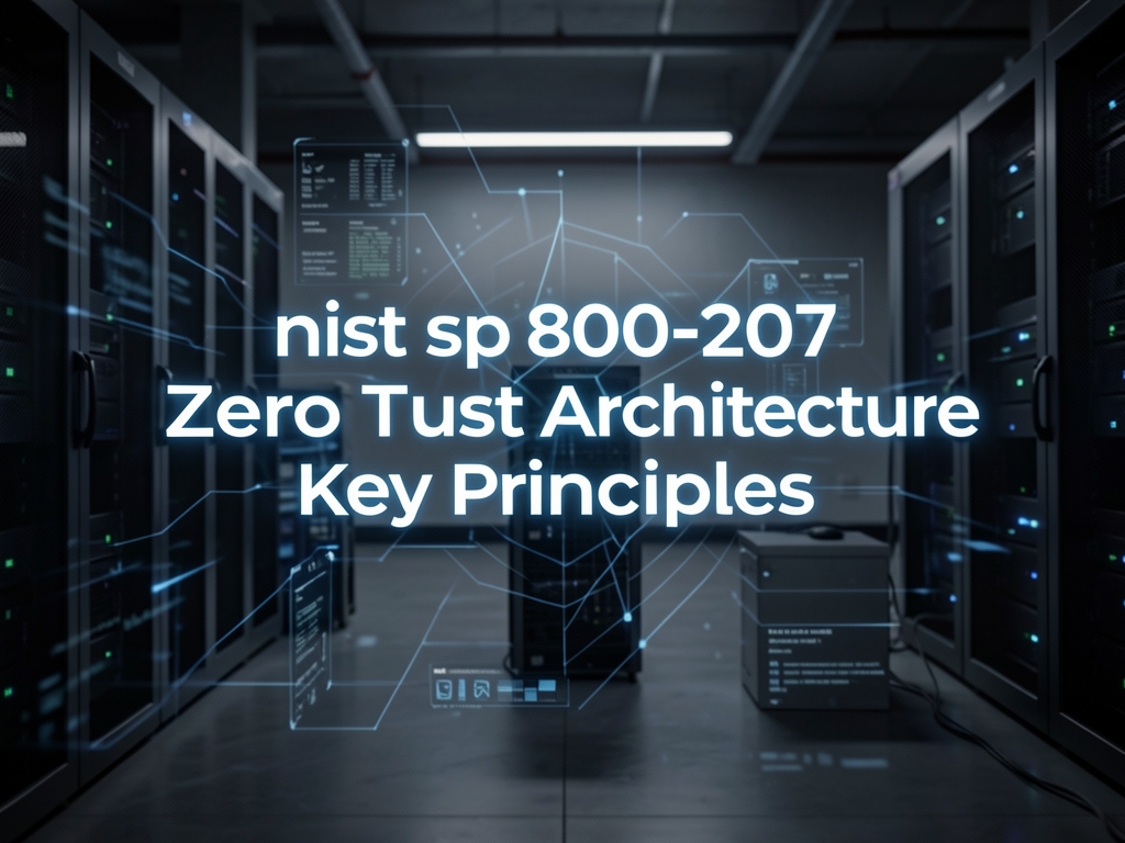 nist sp 800-207 zero trust architecture key principles